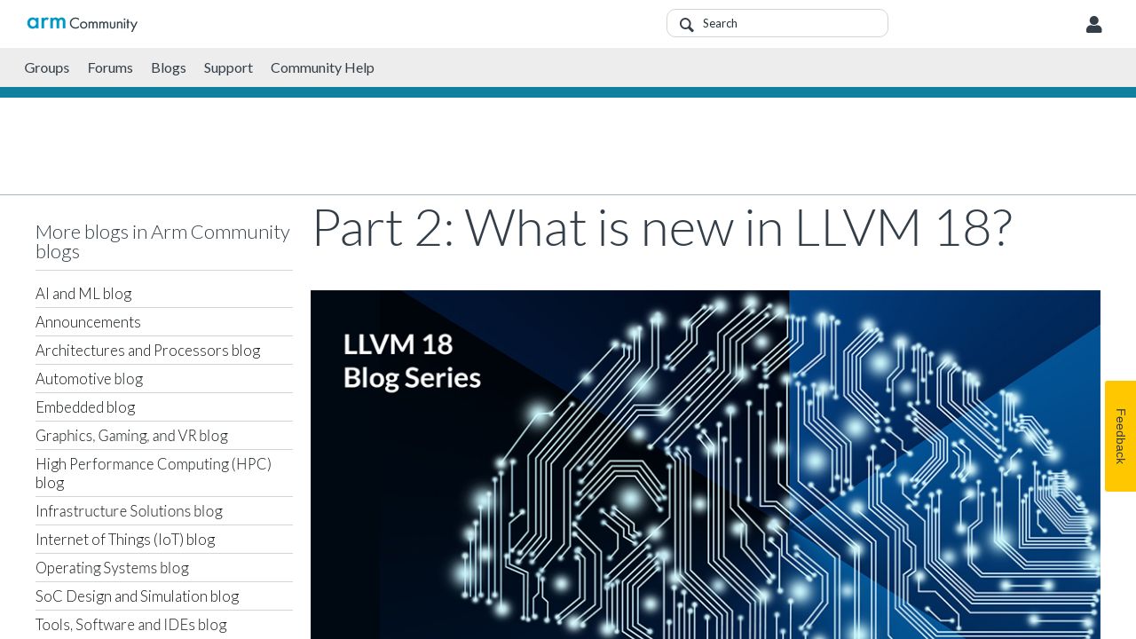 What's New in LLVM 18?