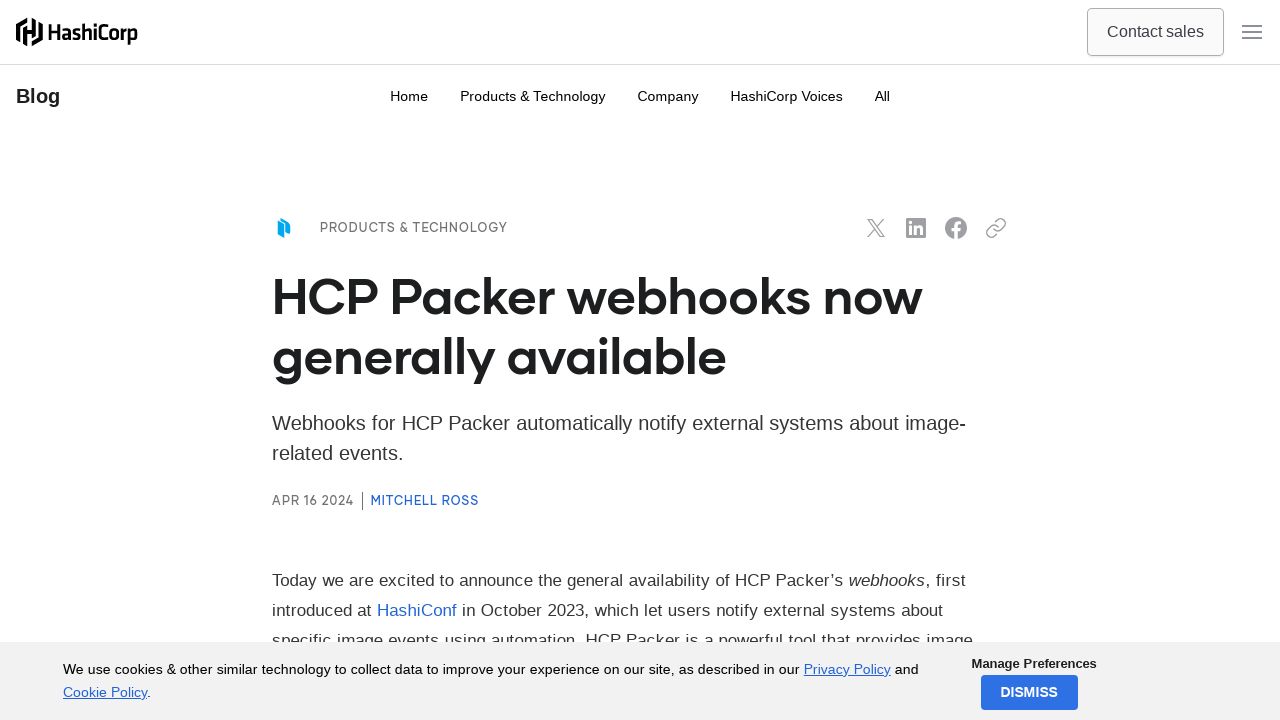 Automate Your Image Lifecycle with Packer Webhooks