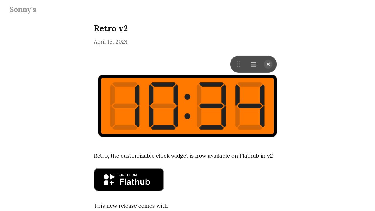 Retro Clock Widget v2 Brings Enhanced Features and Efficiency