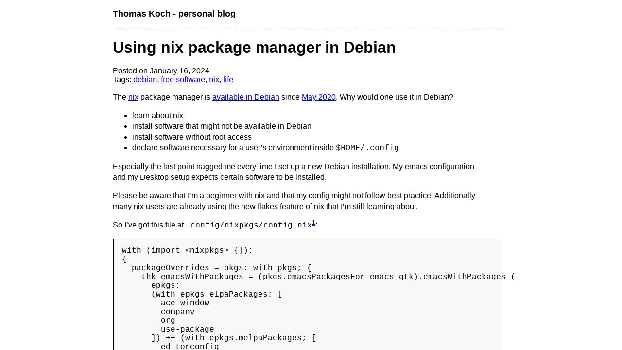 Mastering Debian with Nix: A Powerful Package Management Solution