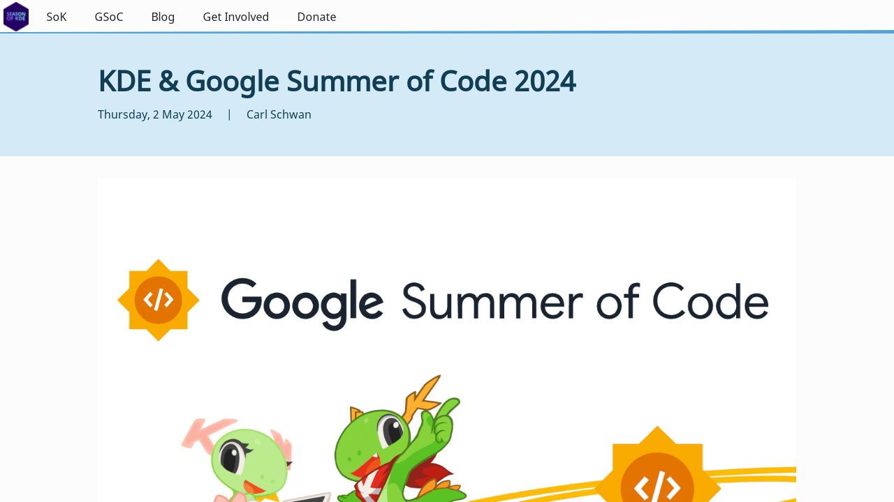 Unlocking Open-Source Potential: KDE's Google Summer of Code 2024 Interns