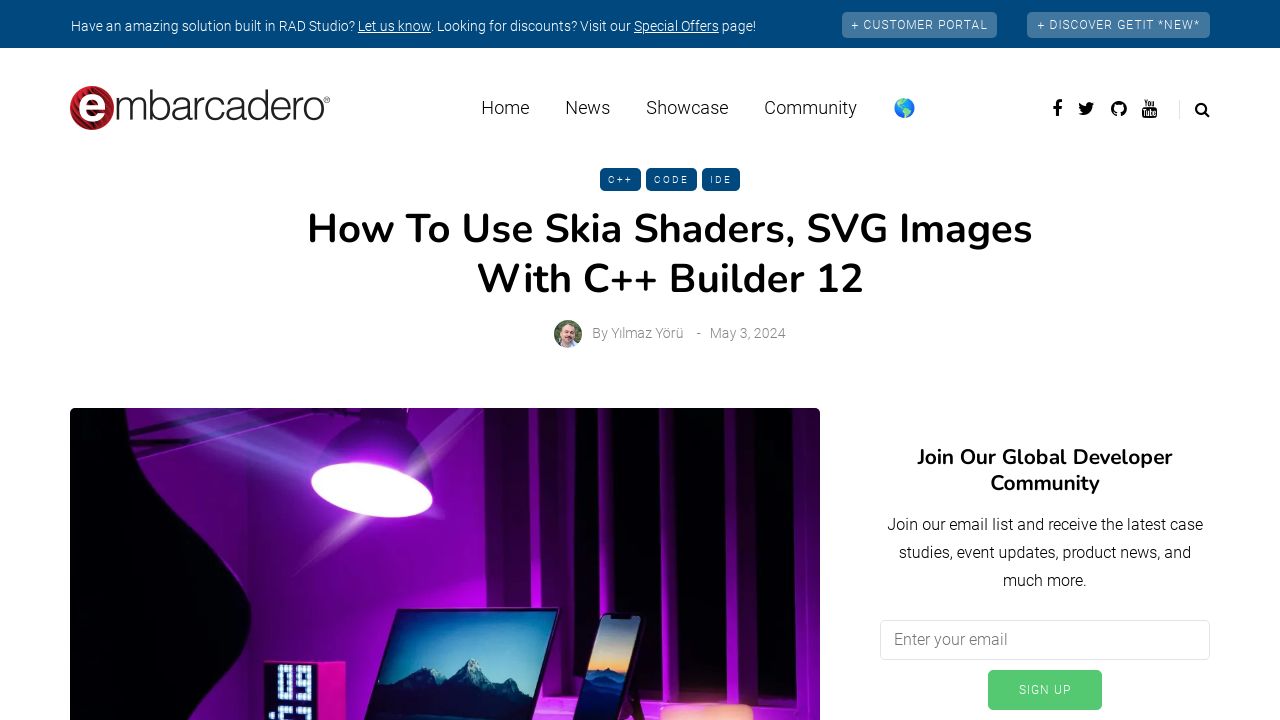 Bring Skia Shaders and SVG Images to Life with C++ Builder 12
