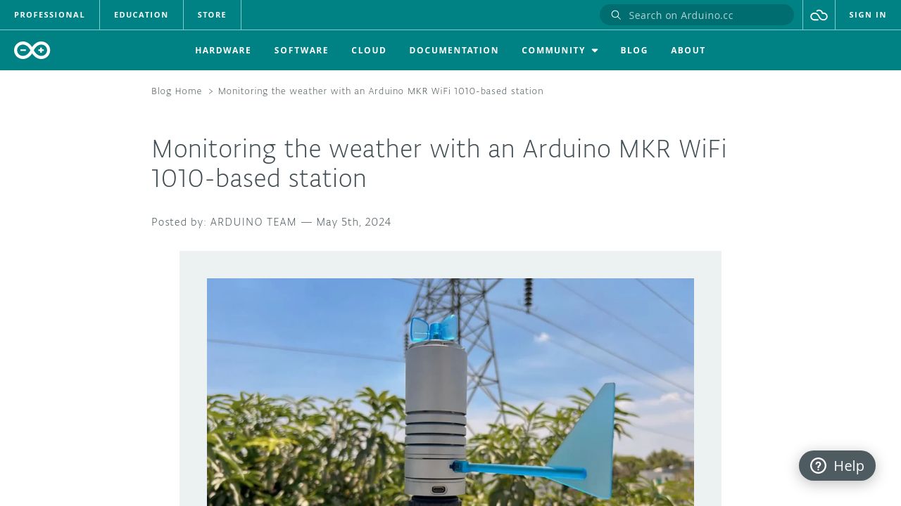 Harness the Power of Arduino for Real-Time Weather Monitoring