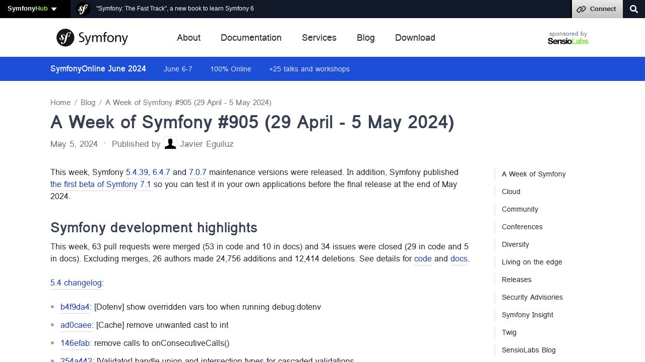 Stay Ahead with Symfony: Your Weekly Digest
